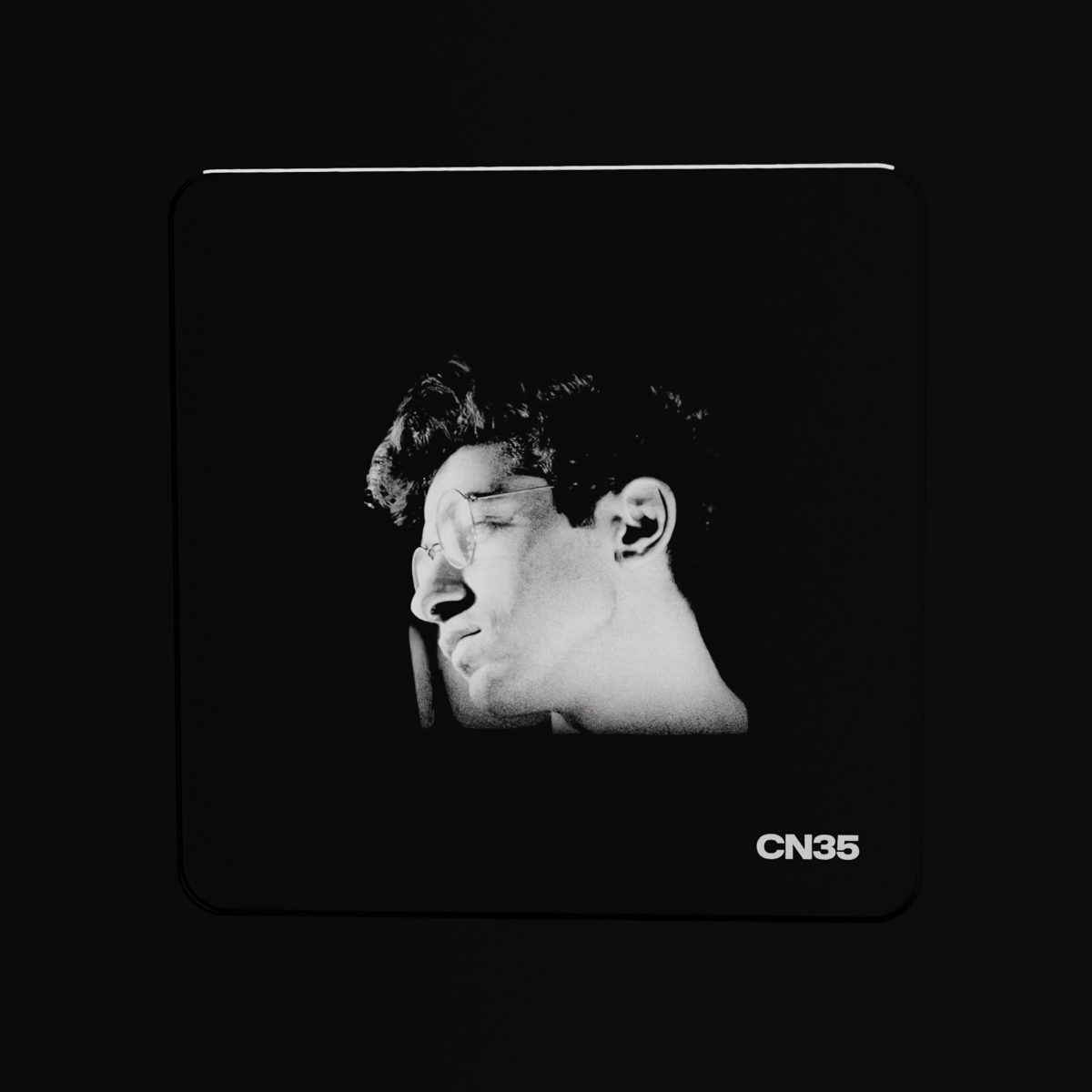 The same photograph engraved in a CN35